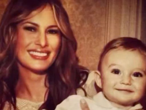 Melania Trump shares family photos of Barron in latest ad for new memoir