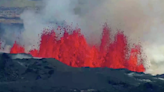 5th volcanic eruption raises 160-foot high ‘curtain of fire’ in Iceland