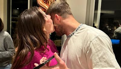 Danika Mason and NRL star Liam Knight put on a very loved-up display