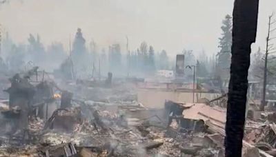 Half of Jasper buildings may have burned down in wildfire, Alberta premier says