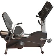 Recumbent bikes have a seat that is positioned below the pedals, and the handlebars are positioned in front of the rider. Recumbent bikes are a good option for people with back pain or other joint problems, as they put less stress on the joints.