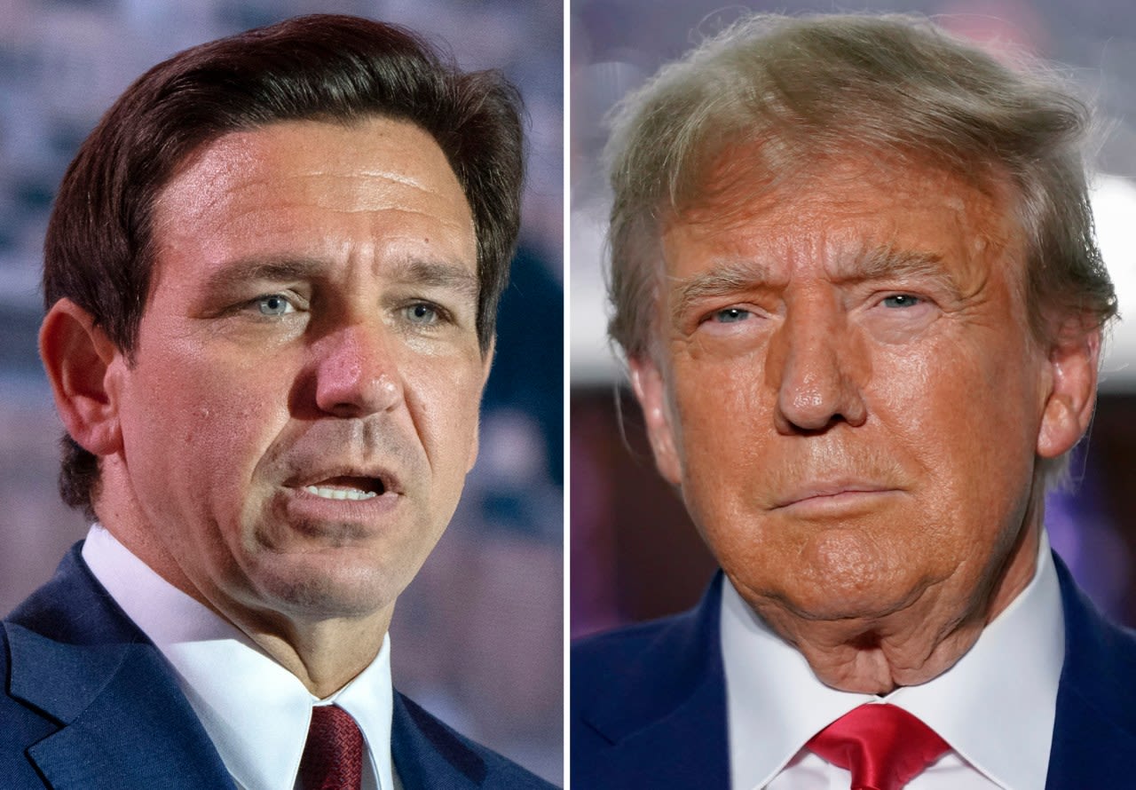 Trump and DeSantis meet to make peace and discuss fundraising for the former president’s campaign