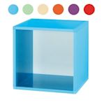 【優比傢俱生活館】20 環保塑鋼系列-藍/綠/黃/橘/紫/紅色1.4尺空格置物櫃/收納櫃/方格櫃 GT202-14