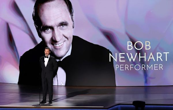 Jimmy Kimmel honors late Bob Newhart at Emmys: 'One of our most loved and funniest people'