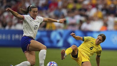 US women's midfielder Coffey to miss Olympics quarterfinal because of yellow cards