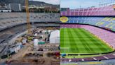 El Barça prepara la instalación de los asientos del nuevo Spotify Camp Nou