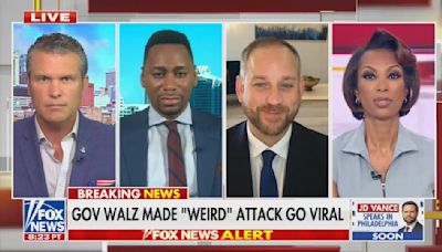 Fox News panel whines about Tim Walz calling Trump and Vance positions weird