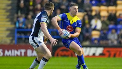 Warrington Wolves name George Williams in squad to face Hull FC as winger also returns