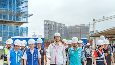 張善政視察桃園航空城安置住宅 5/10起展開選屋作業