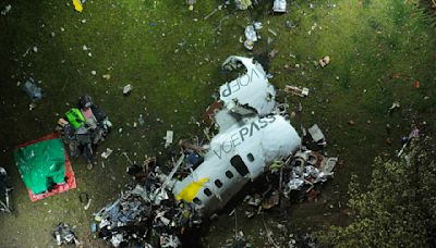 El último mensaje y foto que mandó desde el avión una víctima del accidente aéreo de Brasil