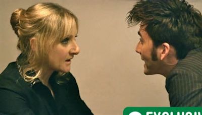 Lesley Sharp praises David Tennant's 'dexterity, speed and skill' on Doctor Who