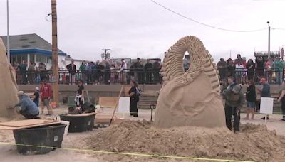 24th annual Hampton Beach Master Sand Sculpting Classic attracts thousands