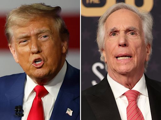 Henry Winkler says Donald Trump "pushed" him at gala: "I don't forgive"