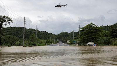 More than half of Puerto Rico without power as Hurricane Ernesto strengthens