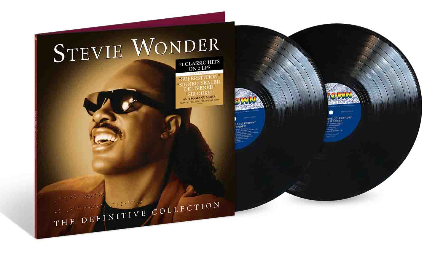 Stevie Wonder To Release Best-Of Compliation 'The Definitive Collection' On Vinyl