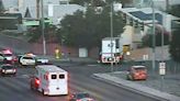 Mail truck crashes into southeast valley neighborhood wall