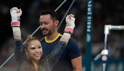 Brazilian Gymnast Competed With a Black Eye at the Olympics