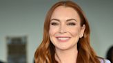 Lindsay Lohan shows off her princess hair in latest baby bump picture
