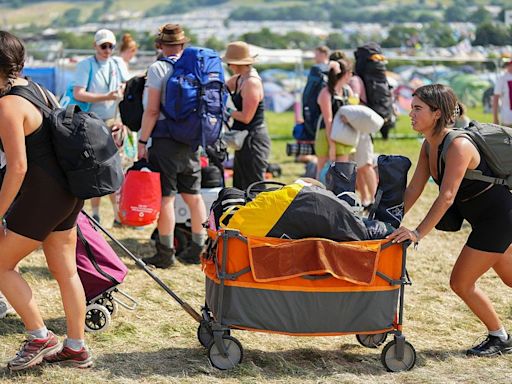 A hot and sweaty start: What we learnt arriving at Glastonbury 2024