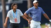 Tiger Woods gives son Charlie, 15, a 'very special' job at the US Open