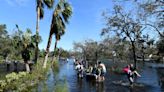 'We're surrounded by water': North Port residents flee as floodwaters keep rising