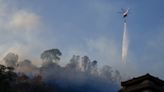 Large fire breaks out in Rome near public TV station and court of justice