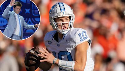 Patriots land QB of future in Drake Maye with No. 3 pick in 2024 NFL Draft