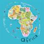 Africa Map Kids