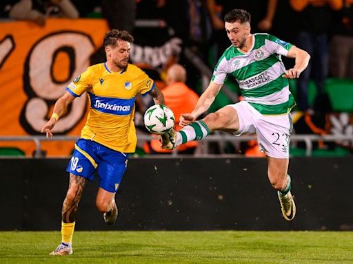 Shamrock Rovers v APOEL Nicosia: 10-man Hoops grab dramatic late leveller in UEFA Conference League clash