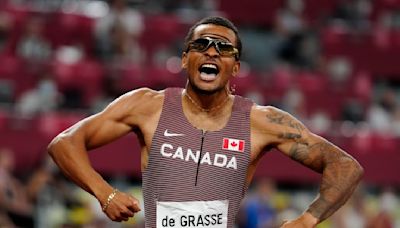 Olympics calling, Canada's De Grasse rounding into form as he seeks to defend 200-meter title