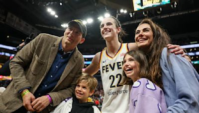 Caitlin Clark High-Fives Ashton Kutcher in Her First WNBA Win With Indiana Fever