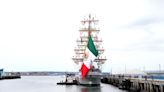 Buque escuela Cuahtémoc de la Armada de México llega al sur de California