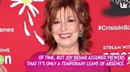 Joy Behar Reveals Why Whoopi Goldberg Is Missing From 'The View'
