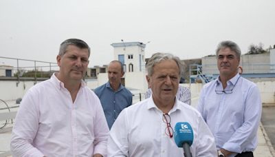 Fuentes visita la ETAP de Sierra Boyera para comprobar el fin de cinco obras urgentes