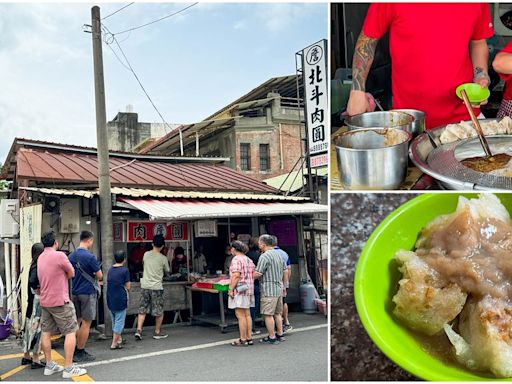 北斗肉圓吃哪家？在地人推薦皮薄Q彈的手作造型肉圓，一套70元解決一餐好滿足！