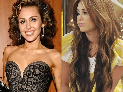 Miley Cyrus Looks Like Miley Stewart All Grown Up With Nostalgic Brunette Hair Transformation - E! Online