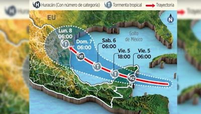 'Pega' Beryl a vacacionistas