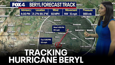 When will Hurricane Beryl hit Texas?