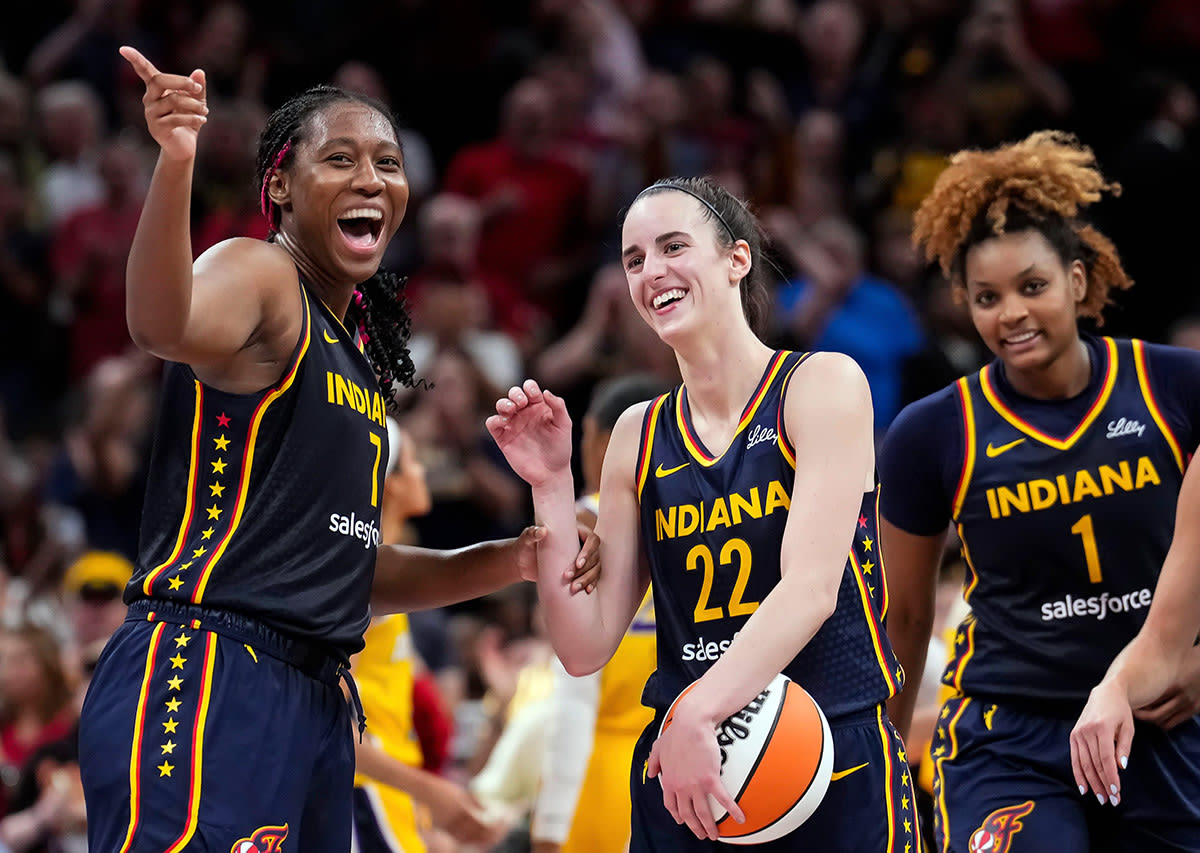 Caitlin Clark, Indiana Fever Big 3 Earn New Nickname from Aces Coach