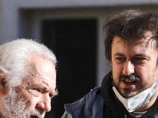 Giorgio Colangeli e Damiano Giacomelli alla prima di ’Castelrotto’