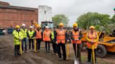 Work starts on new town events space and car park