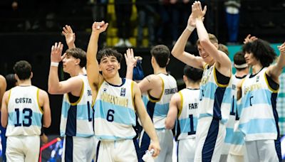 Argentina cerró la fase de grupo de la AmeriCup U18 con gran triunfo vs. Belice y buscará el Mundial