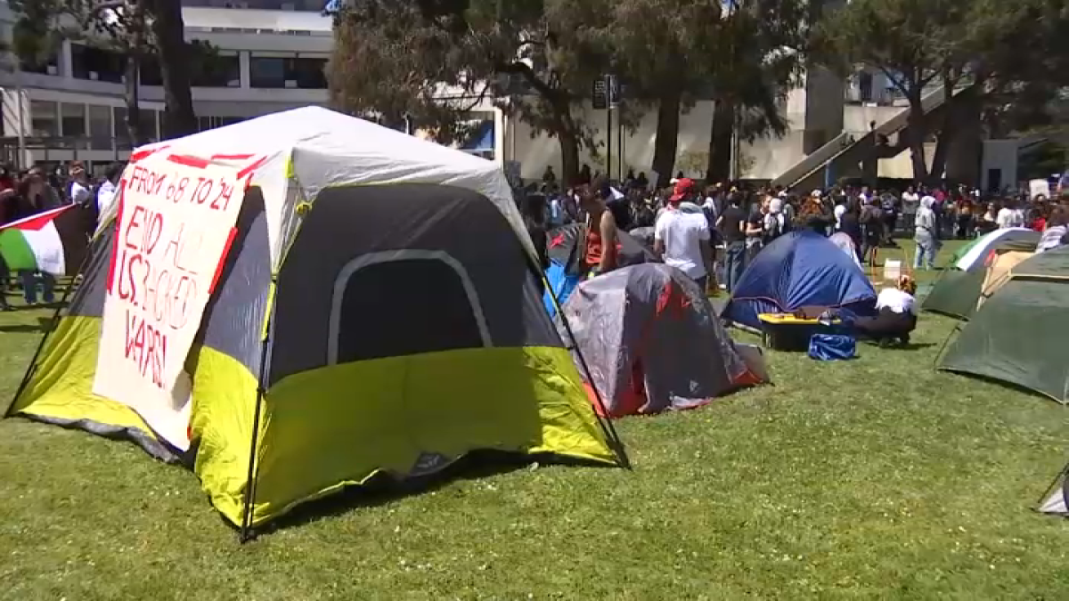 San Francisco State students join growing pro-Palestinian protest movement