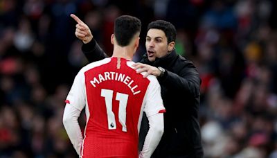 Gabriel Martinelli could face Arsenal axe as unforgiving Mikel Arteta transfer record continues