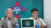 El lapsus del presidente del Racing Club Ferrol en la presentación del navarro Aitor Buñuel se hace viral