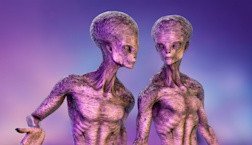 A New Study Suggests Aliens Aren’t Little Green Men. They’re Purple People Eaters.