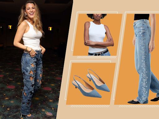 Blake Lively Styled a Pair of $19,000 Jeans with This Closet Staple You Can Get for $17