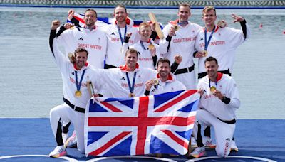 Great Britain men’s eight golden charge in Paris inspired by Sydney 2000 video