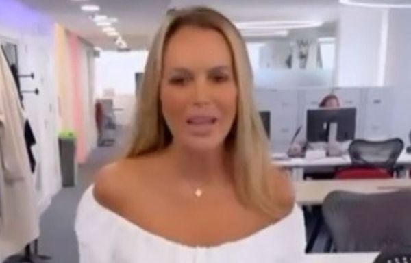 Amanda Holden hailed 'gorgeous' by fans as she wows in white cut-out dress