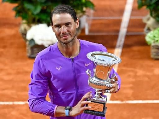 "Etwas Großes" wird bei den Rom Open angekündigt , während Rafael Nadal zum ersten Training vor seinem Abschied von Italien antritt